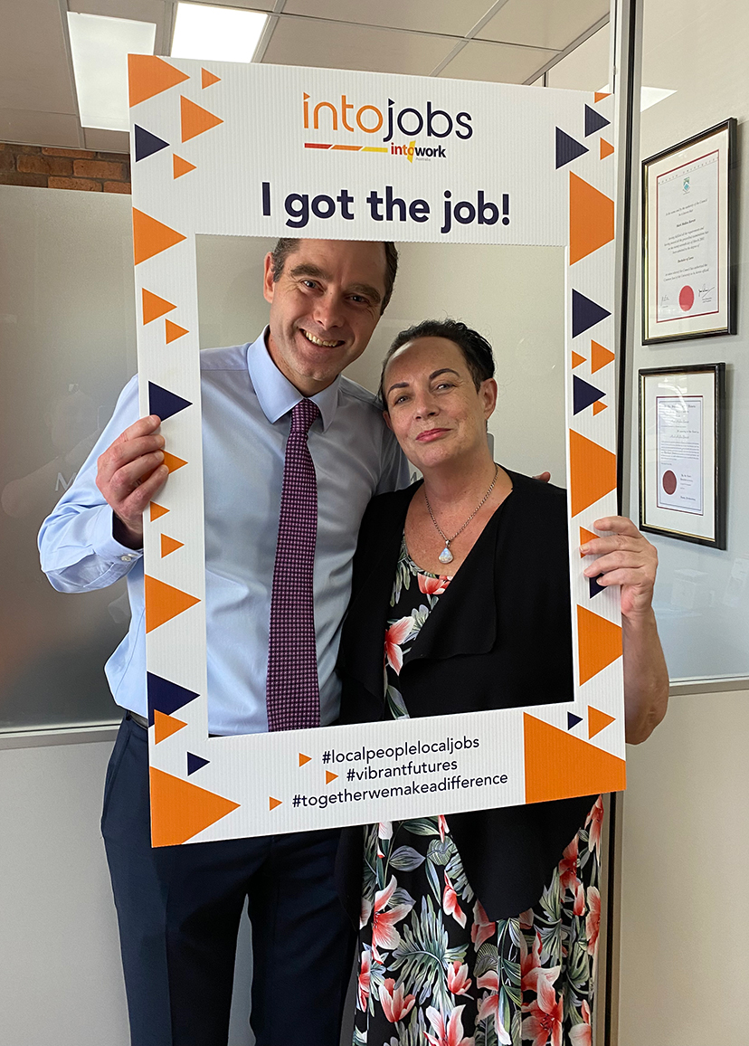 I got the job